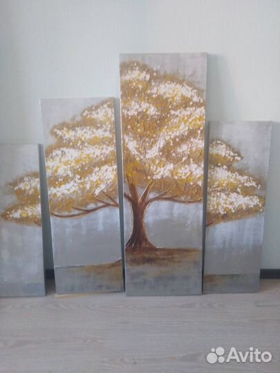 Картина маслом на холсте большая