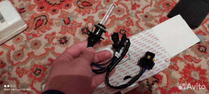 Комплект ксенон H27 6000K + розжиг