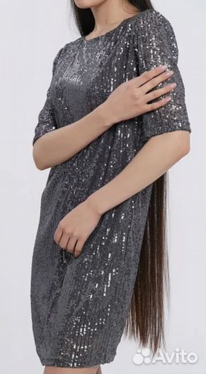 Платье с пайетками 42 размер