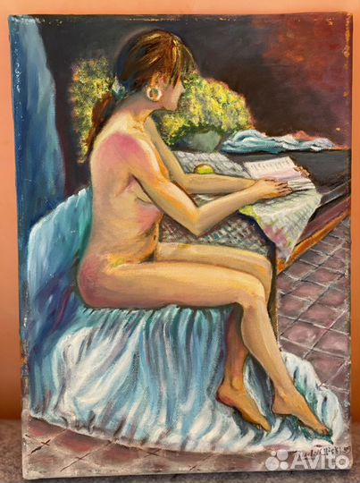 Картина обнаженная девушка