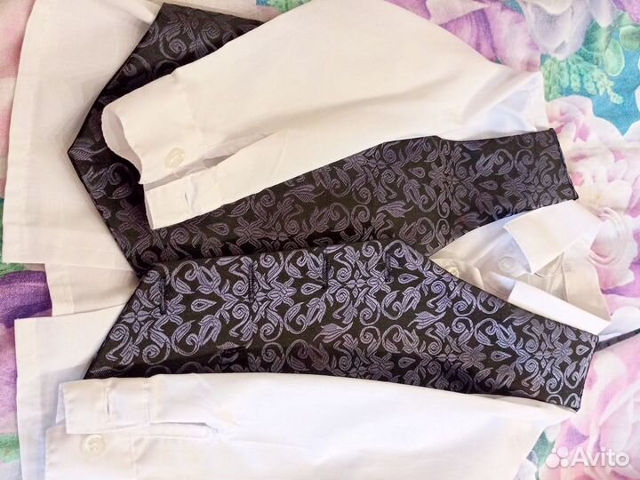 Рубашка с жилетом