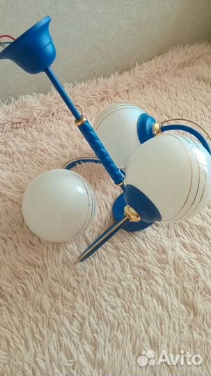 Люстра подвесная потолочная бу