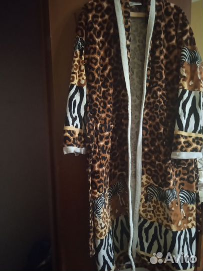 Халат махровый х/б, банный