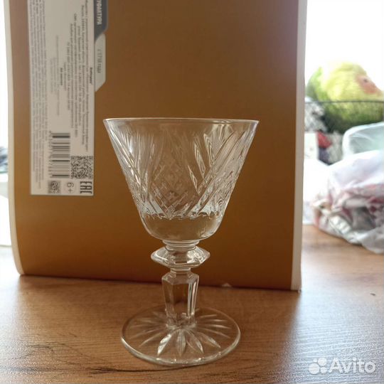 Фужеры хрустальные СССР, бокалы хрусталь