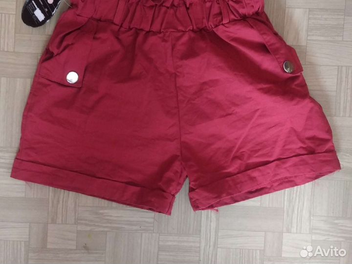 Новые шорты, хб с биркой