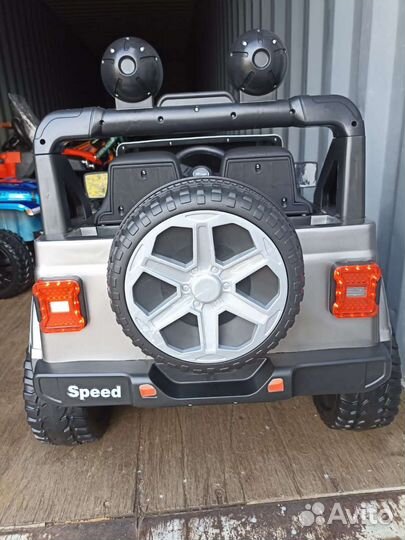 Электромобиль новый джип вранглер 4 вд
