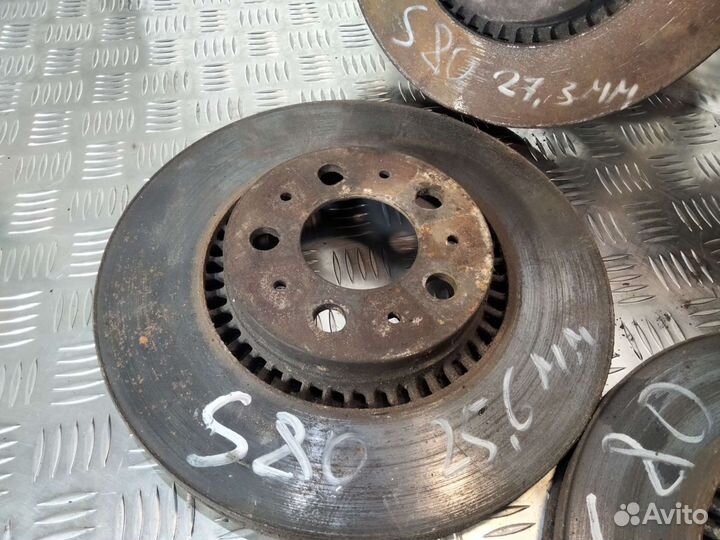 Тормозные диски Вольво S80 1998-2003