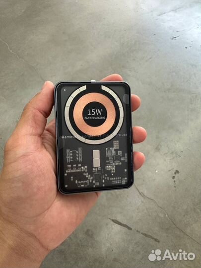 Powerbank magsafe 10000 mAh беспроводная зарядка