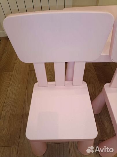 Стол и стулья маммут IKEA, mammut