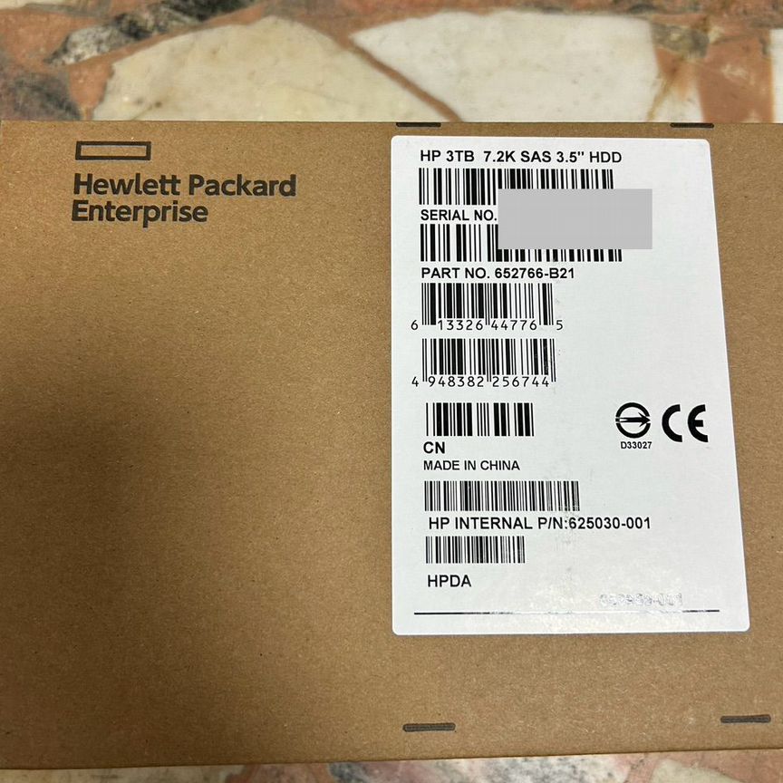 [652766-B21] Жесткий Диск Hp 3tb Sas653959-001