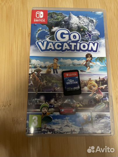 Игра Go Vacation для nintendo switch