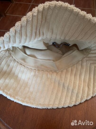 Шляпа zara вельвет