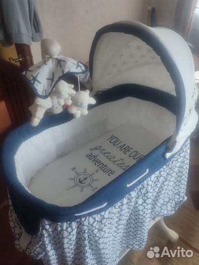 Детская кроватка люлька +сумка переноска