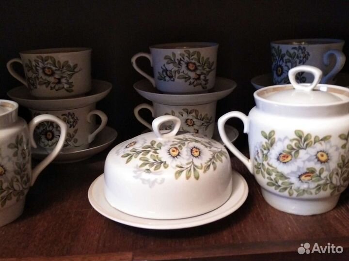 Чайный сервиз на 12 персон СССР