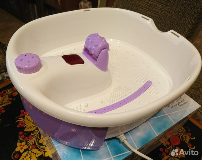 Гидромассажная ванночка для ног с подогревом