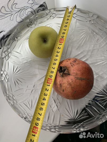 Ваза хрустальная