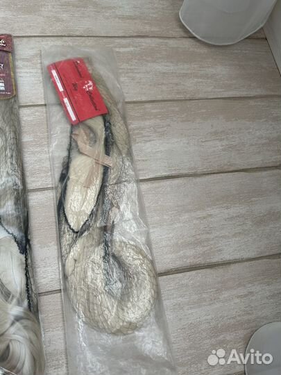 Хвост, хорошего качества, новый, блонд