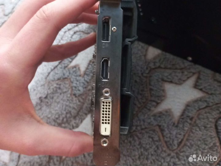 Видеокарта rx 550 4gb