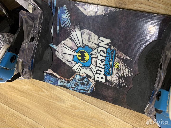 Сноуборд детский burton + крепления burton grom