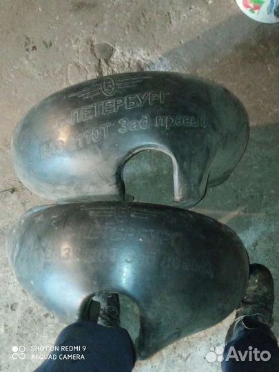 Подкрылки ваз 2110 задние