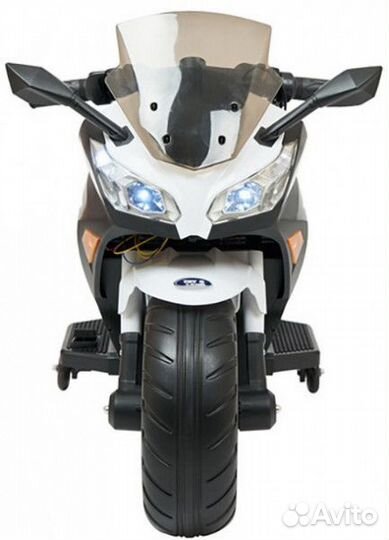 Детский электромотоцикл Kawasaki Ninja White