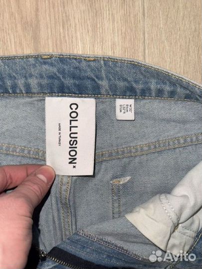 Джинсы collusion широкие