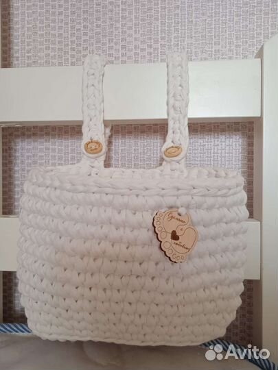 Подвесная корзинка (кармашек) на кроватку