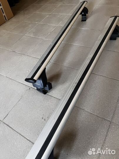 Багажник на крышу рейлинги skoda octavia