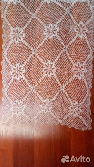 Пуховый палантин из ангорской шерсти