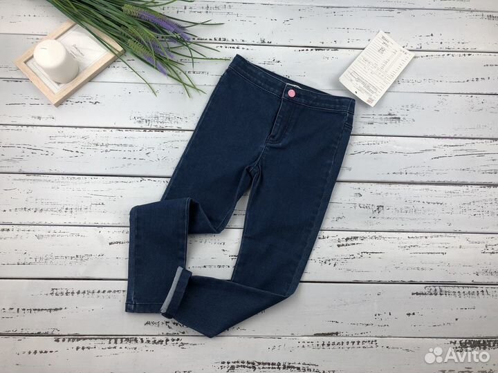 Джинсы джеггинсы на девочку 116 122