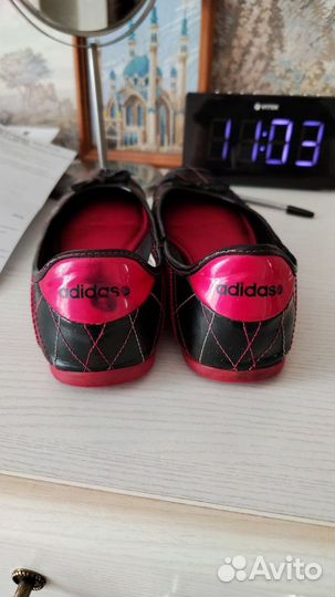 Балетки adidas оригинал женские 41 туфли