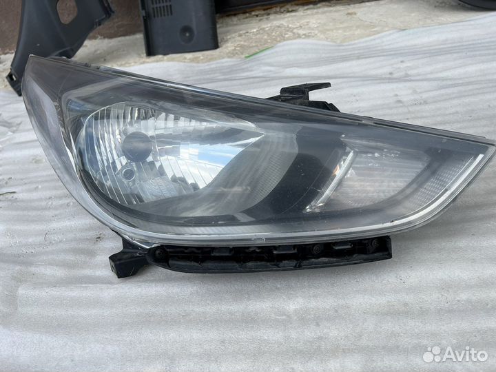 Фары Hyundai Solaris 2,Хендэ Солярис 2