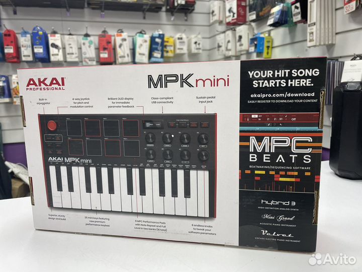 Миди клавиатура akai