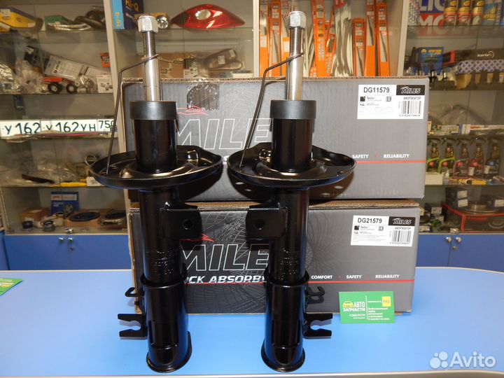 Передние амортизаторы Aveo T300 chevrolet