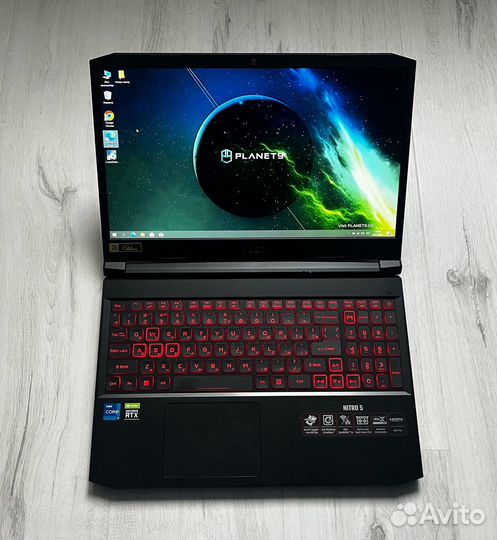 Идеал Acer Nitro 5 i7-11800H/1000SSD/16GB/RTX 3050