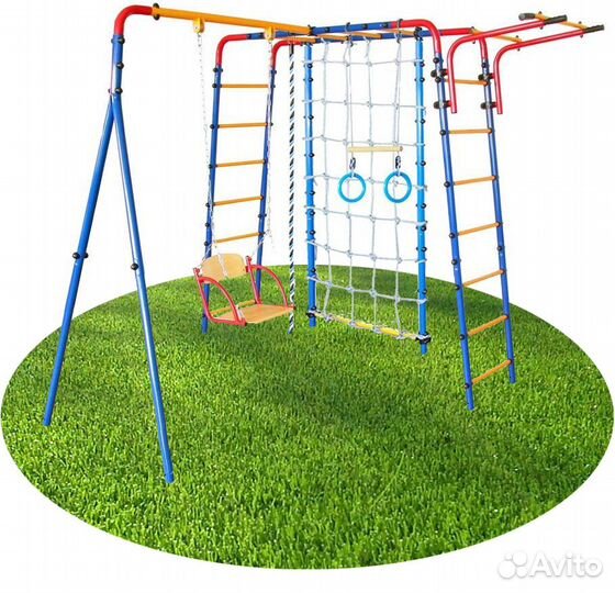 Дачный уличный комплекс с сеткой