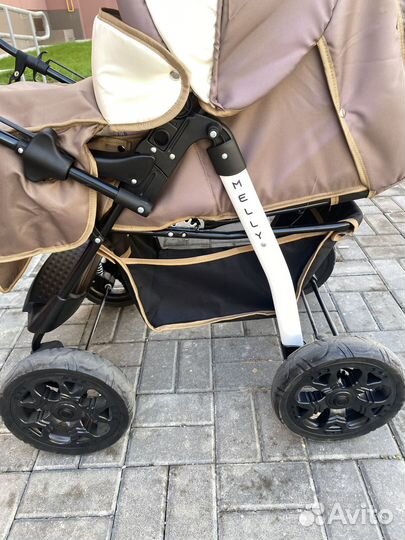 Коляска-трансформер Babyton Melly-brown