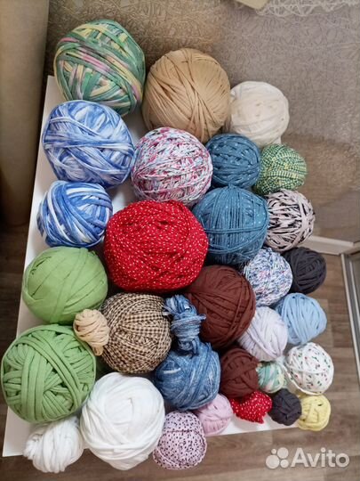 Трикотажная пряжа пакетом