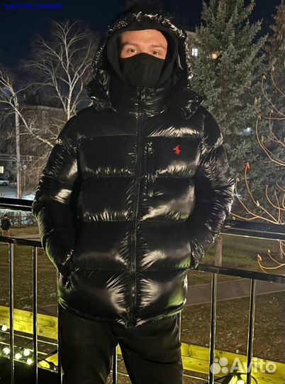 Пуховик Polo Ralph Lauren glossen down jacket