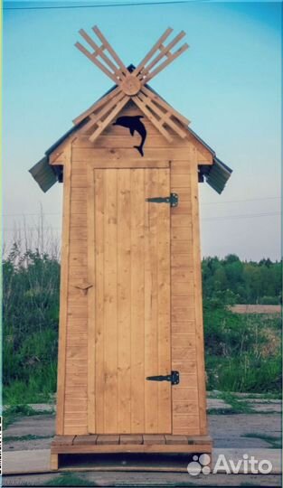 Уличный туалет прямоугольник MMF