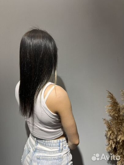 Кератиновое выпрямление