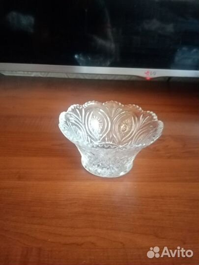 Салатник хрустальный