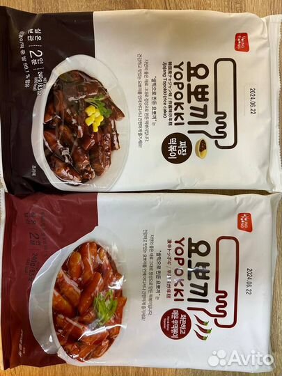 Рисовые клёцки токпокки (Yopokki) 240 гр