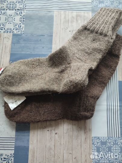 Носки вязаные мужские