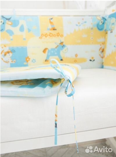 Бортики для детской кроватки