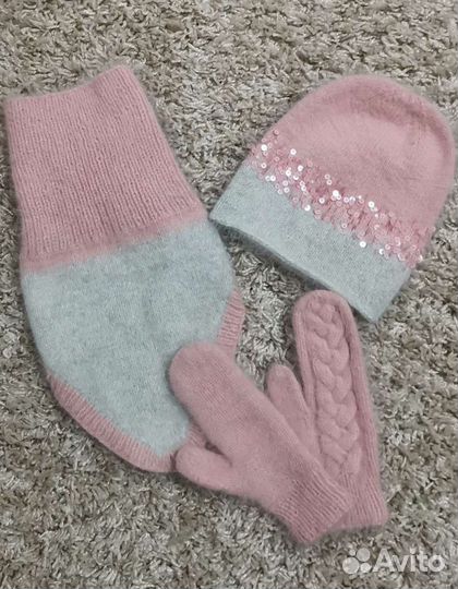 Шапка, варежки, Балаклава, капор