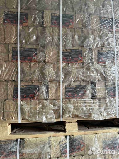 Топливные брикеты из березовой пыли X 466