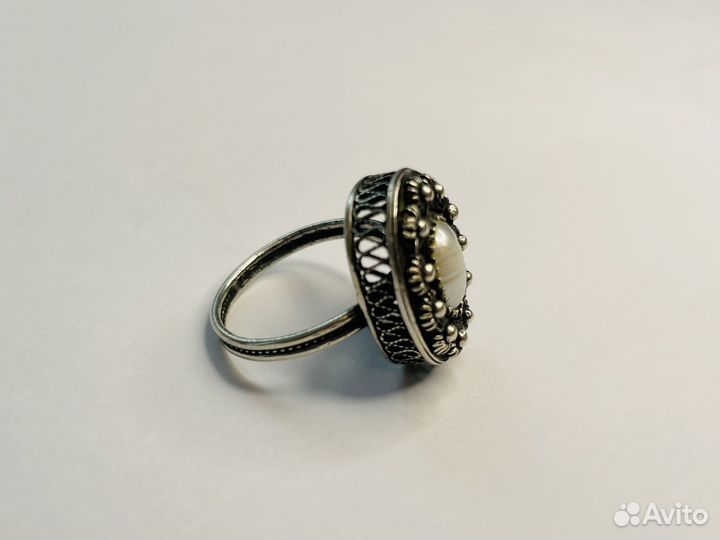 Серебряное кольцо винтаж