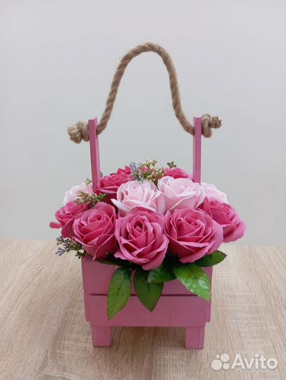 Мыльный букет