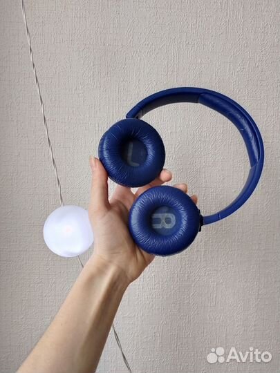 Бронь наушники jbl tune 600btnc синие